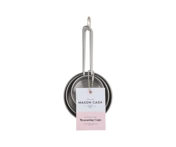 Mason Cash Measuring Cups Stainless Steel Set of 3