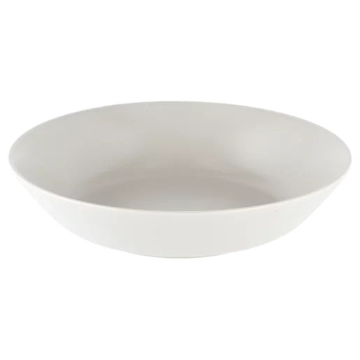 Matt Cream Soup Bowl 4 Pack - 22cm