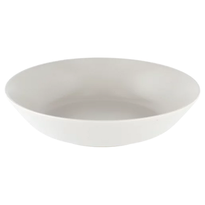 Matt Cream Soup Bowl 4 Pack - 22cm