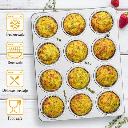 Metalix 12 Cup Tin Mini Muffin Pan