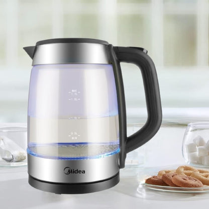 Midea 1.7L Glass Kettle