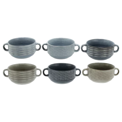 Milan Soup Bowl 12cm - 6 Piece