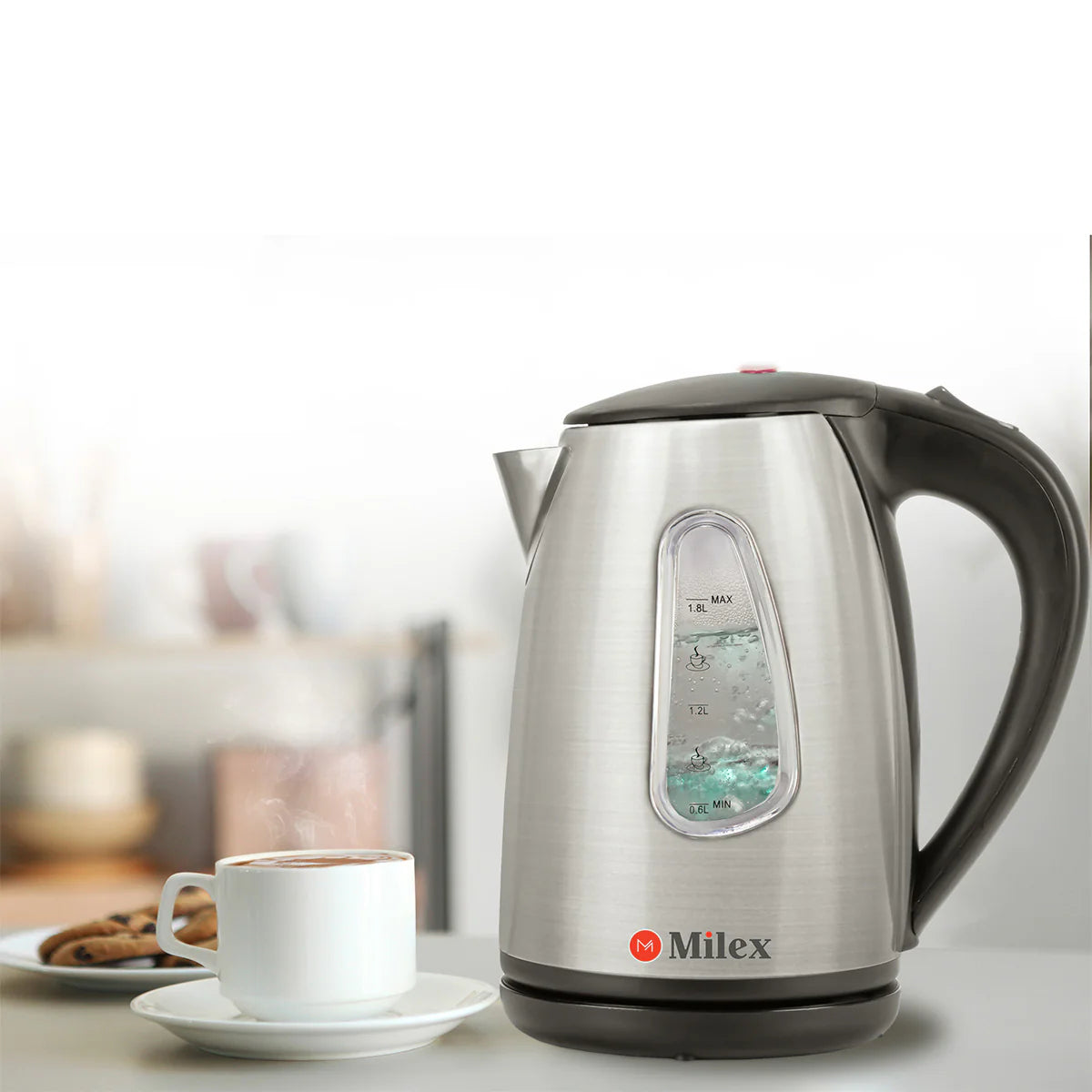 Milex 1.8L Stainless Steel Kettle