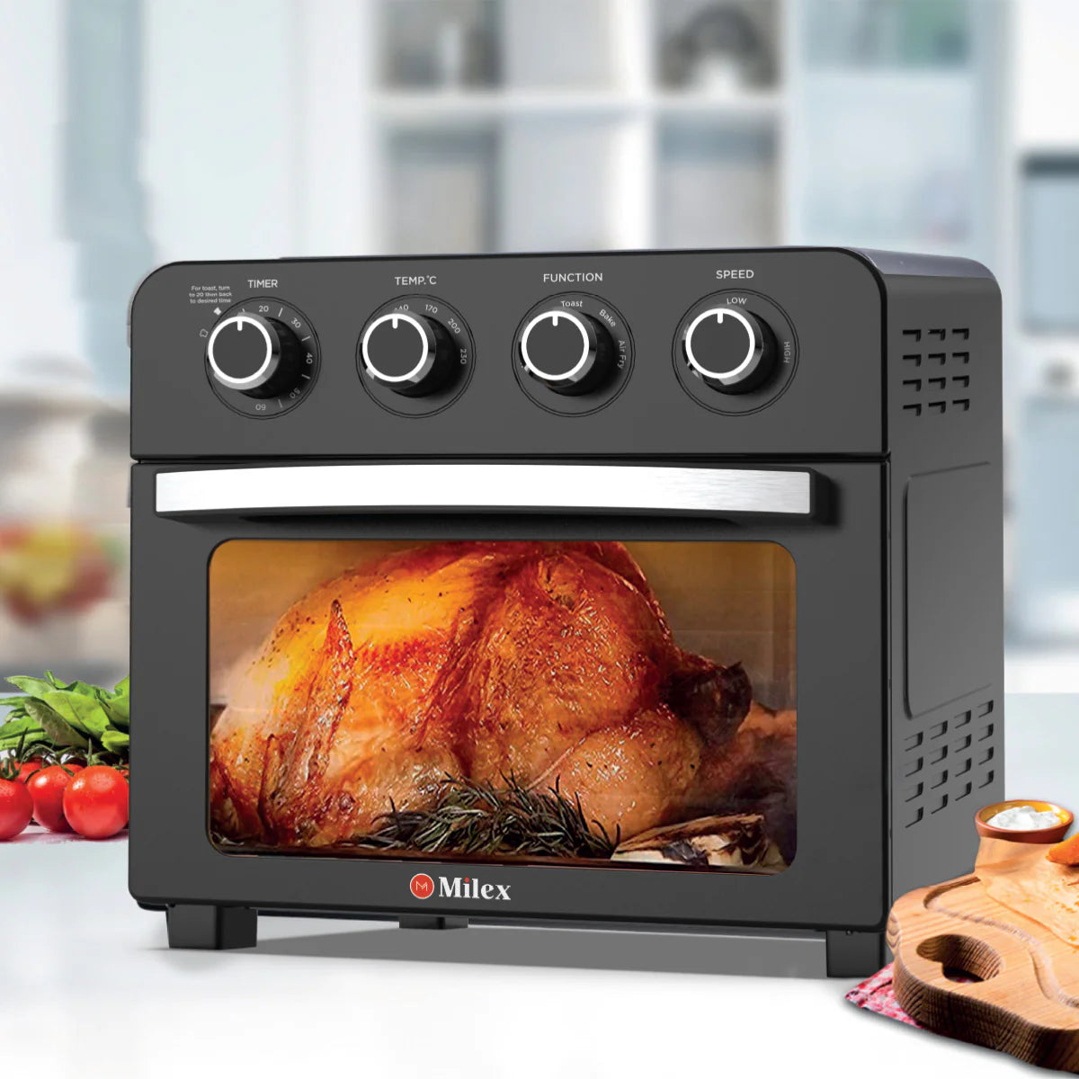 Milex 22L Electronic AirFryer Oven