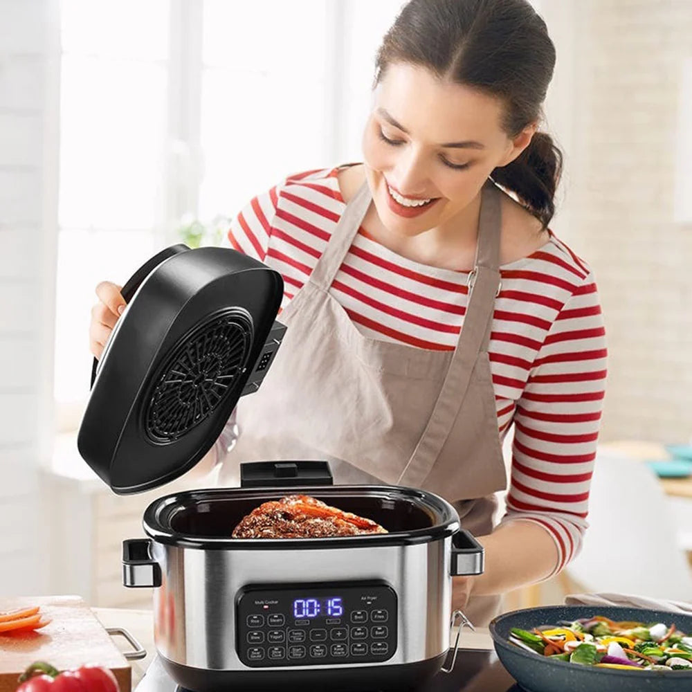 Milex 6L Air Fryer Grill & Multi Cooker