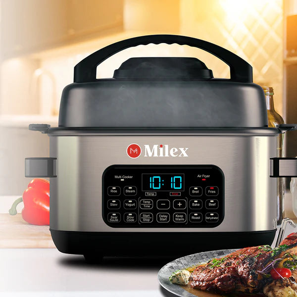 Milex 6L Air Fryer Grill & Multi Cooker