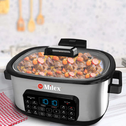 Milex 6L Air Fryer Grill & Multi Cooker