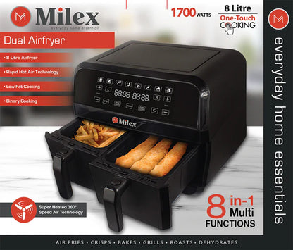 Milex Dual 9L Air Fryer