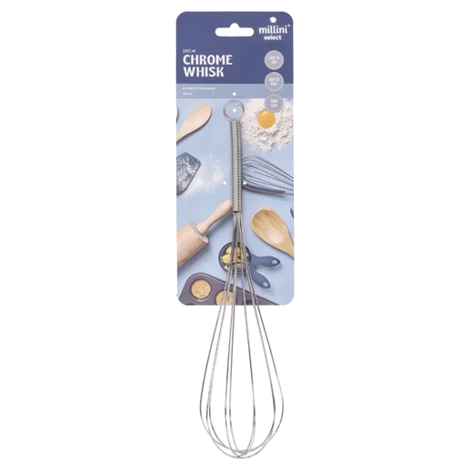 Millini Chrome Whisk 20cm