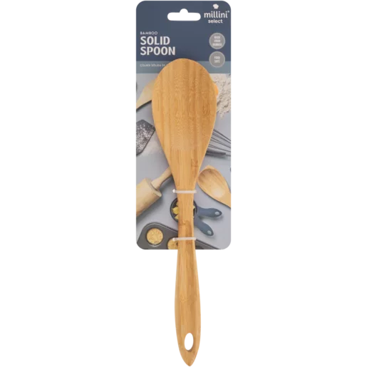 Millini Solid Bamboo Spoon