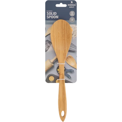 Millini Solid Bamboo Spoon