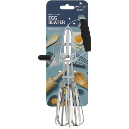 Millini Stainless Steel Egg Beater Jumbo