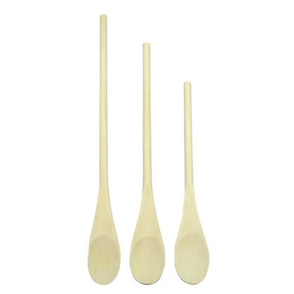 Mixing-Spoons Wooden 3pce