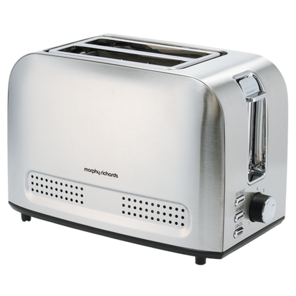 Morphy Richards Brushed 2 Slice Toaster