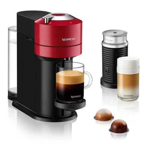 Nespresso Vertuo Next Coffee Machine with Nespresso Aeroccino 3 Milk Frother