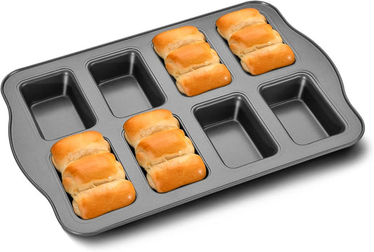 Non-Stick Loaf Pan Mini 8-Hole