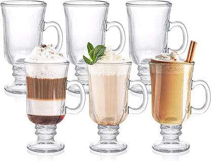 Old Irish Coffee/Latte Mug 236ml - Set of 6