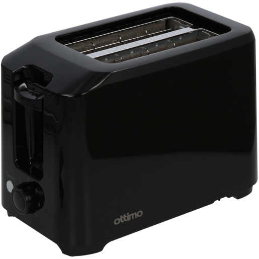 Ottimo Black 2 Slice Toaster 750W