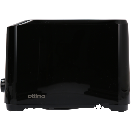 Ottimo Black 2 Slice Toaster 750W