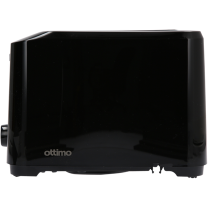 Ottimo Black 2 Slice Toaster 750W