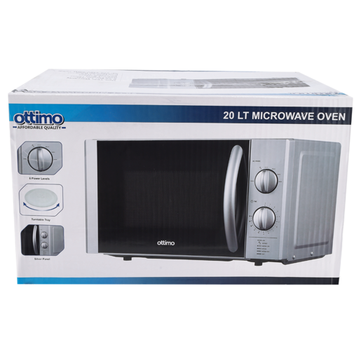 Ottimo Silver Manual Microwave 20L