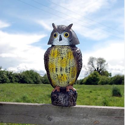 Plastic Wind-Action Owl - 40cm