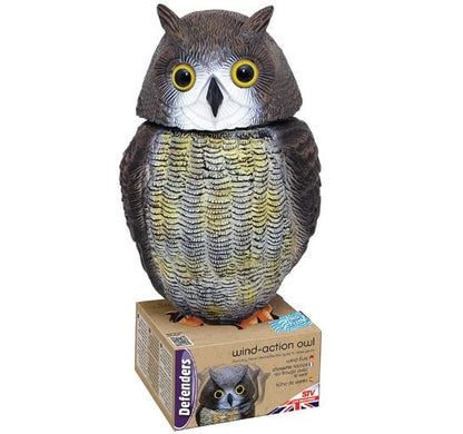 Plastic Wind-Action Owl - 40cm