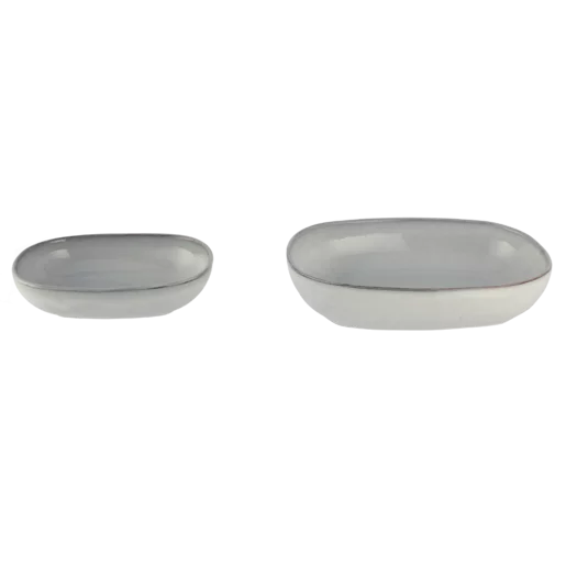 Pearl Grey Bakeware Set 2 Piece