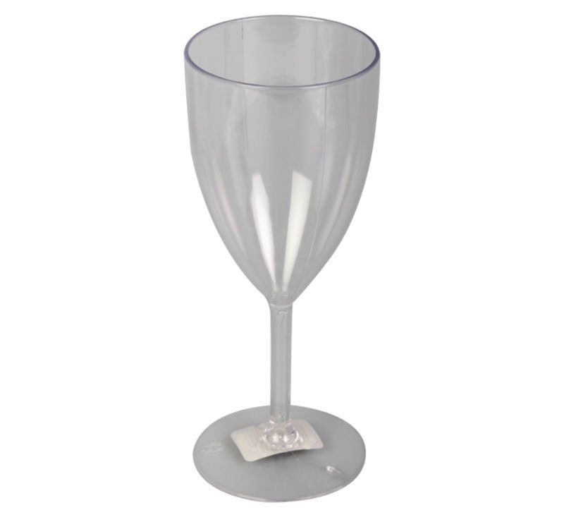 Plastic Wine Glass 220ml