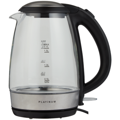 Platinum Cordless Glass Kettle 1.7L