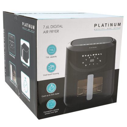 Platinum Digital Air Fryer 7.6L