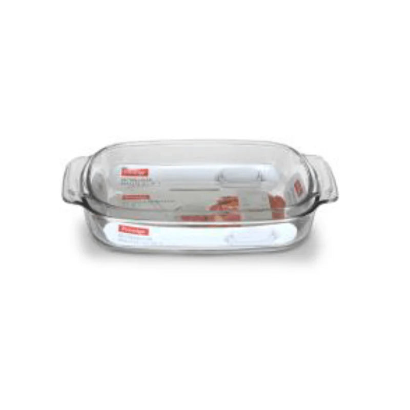 Prestige Glass Rectangular Roaster Baking Dish - Set of 2