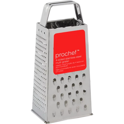 Prochef 4 Sided Stainless Steel Multi Grater