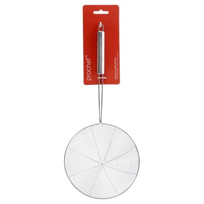 Prochef Large Stainless Steel Oil Strainer