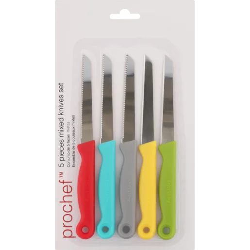 Prochef Mixed Silvano Knives -Set of 5