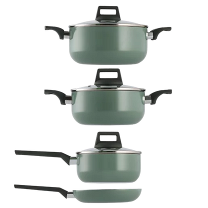 Quisimo Marine Pressed Aluminium Cookware Set 7 Piece