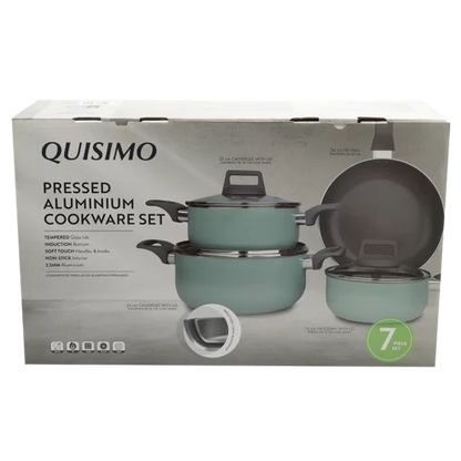 Quisimo Marine Pressed Aluminium Cookware Set 7 Piece