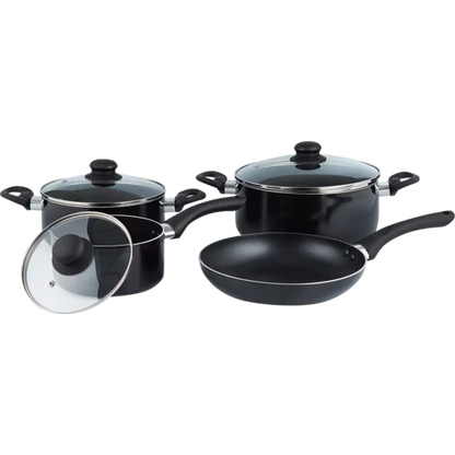 Quisimo Pressed Aluminium Cookware Set 7 Piece