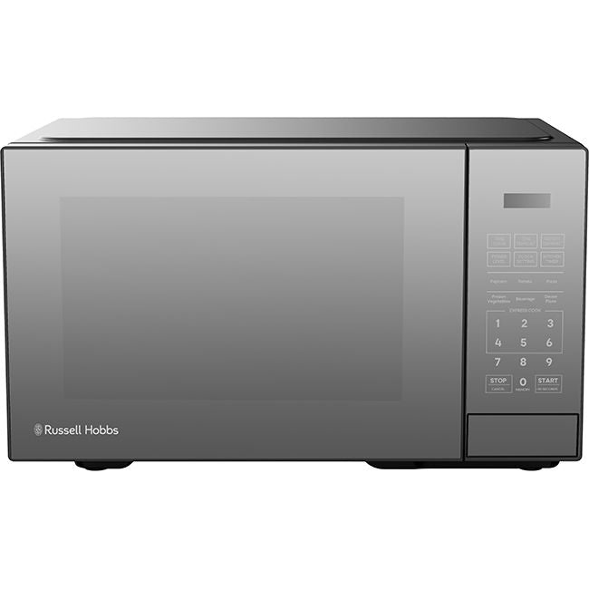 Russell Hobbs 30L Mirror Electronic Microwave - Black