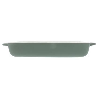 Rectangle Matte Green Baker 44cm