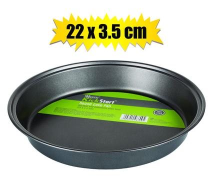 Round Non-Stick Cake Pan - 22X3.5cm