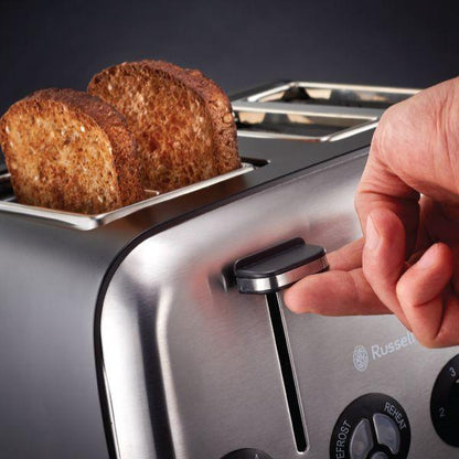 Russell Hobbs 4 Slice Toaster Stainless Steel