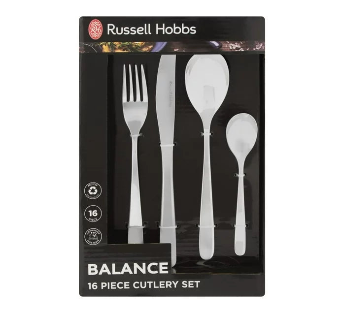 Russell Hobbs Balance Cutlery Set - 16 Piece