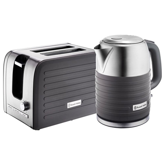 Russell Hobbs Silicone Cordless Kettle & 2-Slice Toaster Set