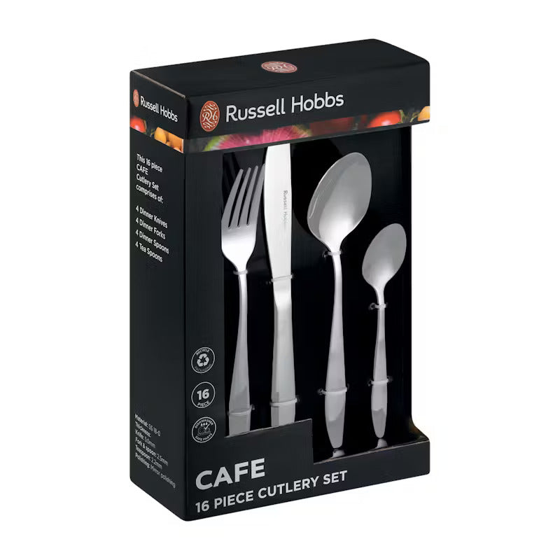 Russell Hobbs 16-Piece Urhban Cafe Cutlery Set