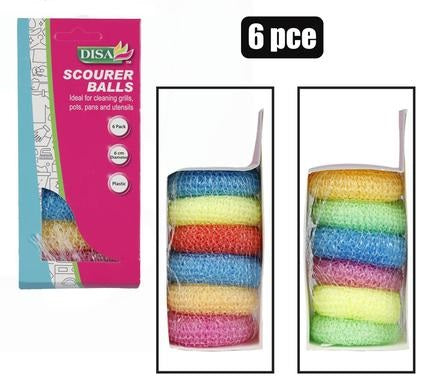 Scourer Balls 6Pc