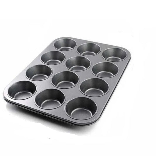 Salitanz 12 Cup Muffin Pan Non-stick