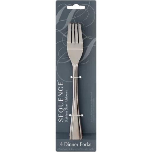 Sequence Dinner Forks 4 Pack