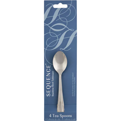 Sequence Tea Spoon Set - 4 Piece