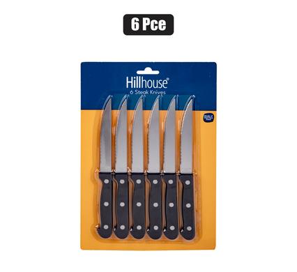 Serrated Knife Set - 6 Piece